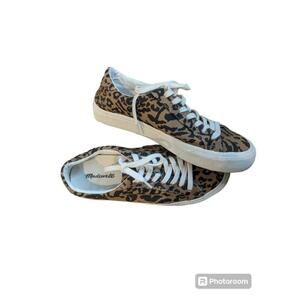 Women's Madewell Leopard Print Sneakers Size 7